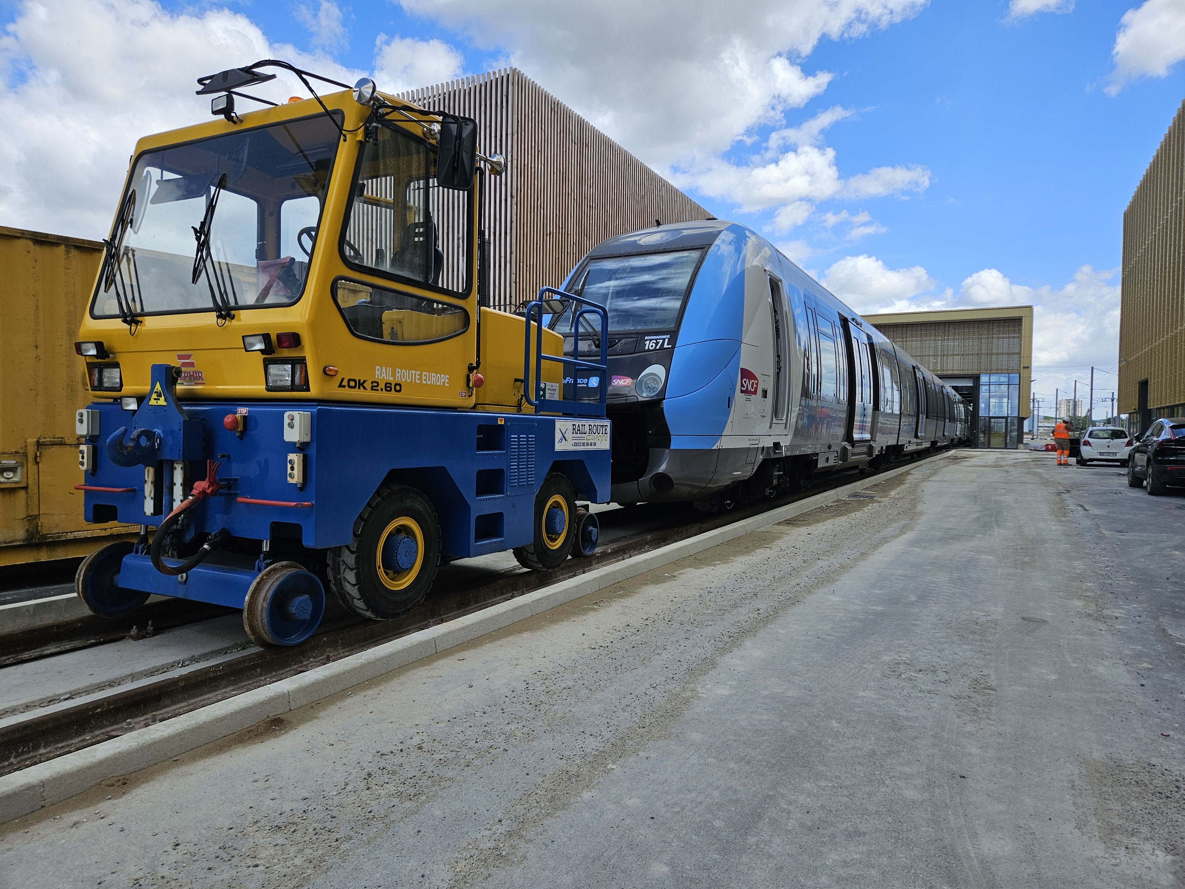 Formation ferroviaire Zephyr Prévention — locotracteur Rail Route